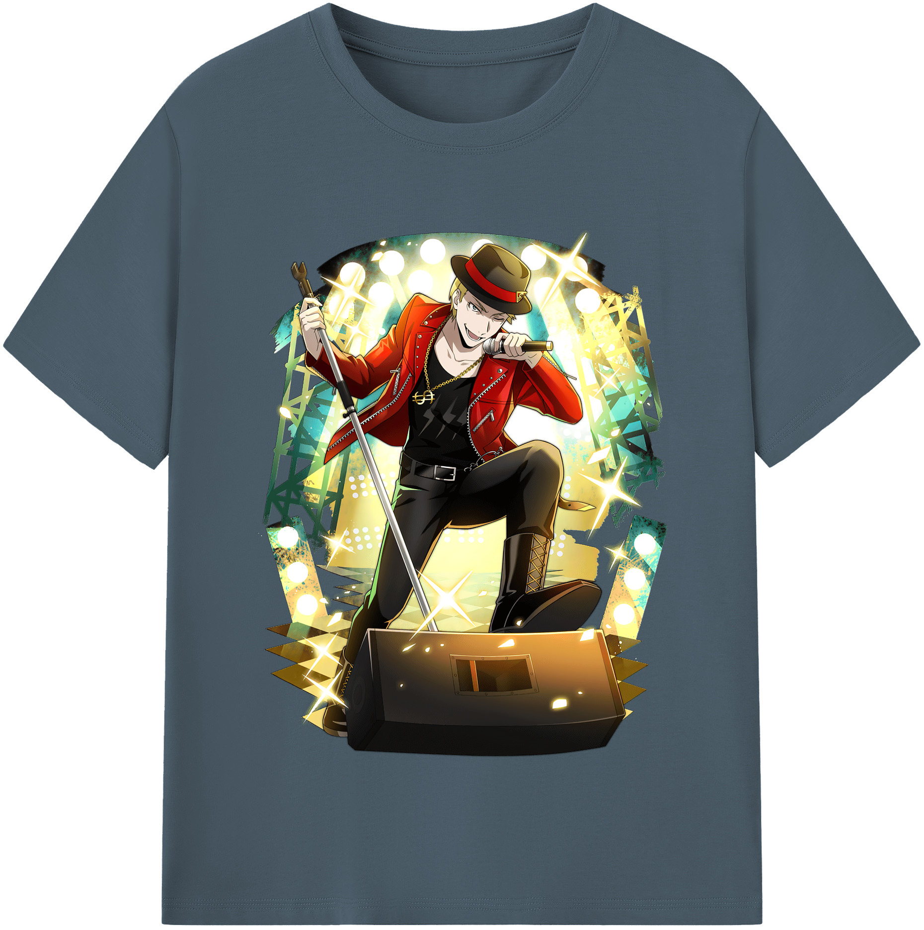 （画像用） 文豪ストレイドッグス Bungo Stray Dogs 綿100％半袖Tシャツ（フロントプリント）